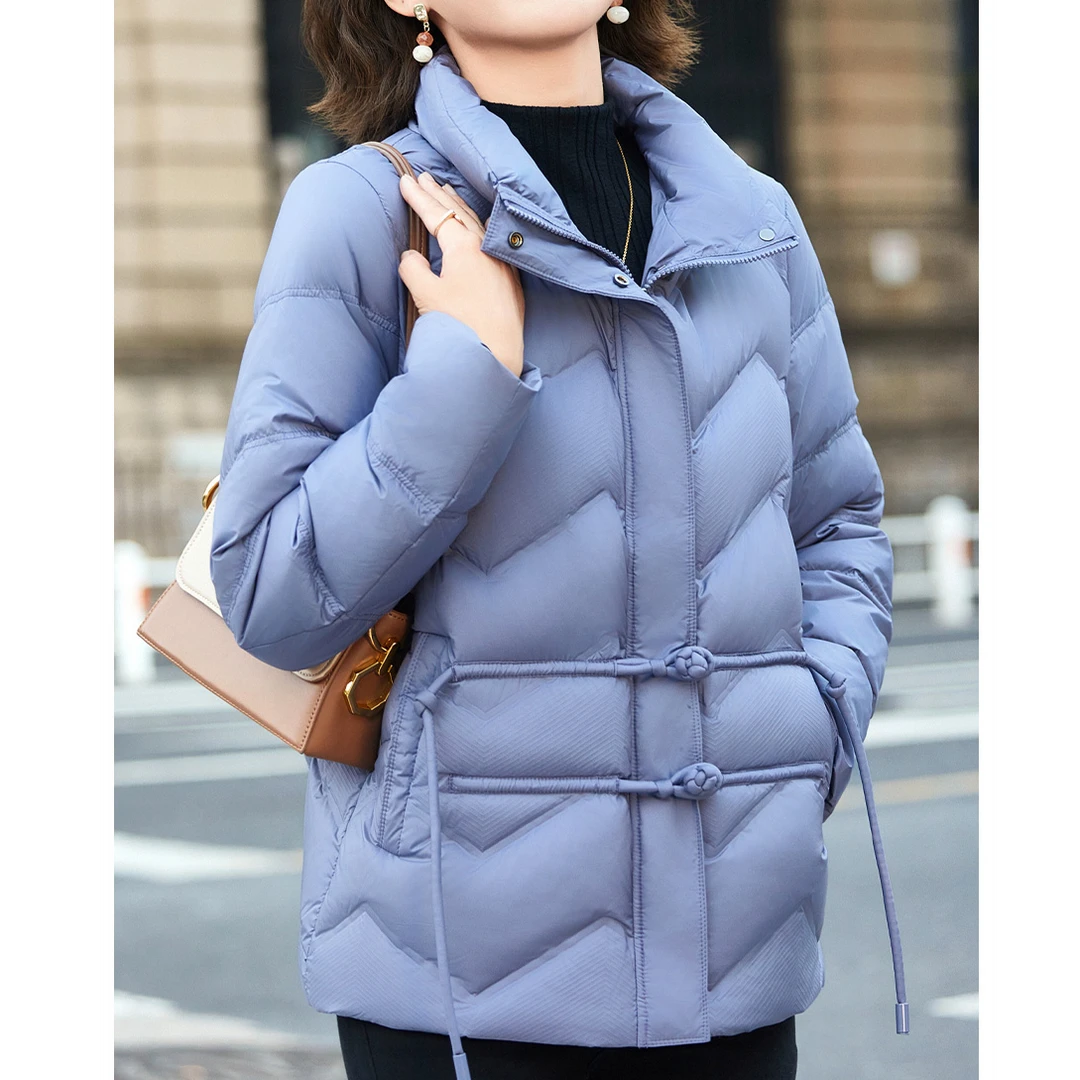 【旗舰款】2024冬季新款女款短款羽绒服宽松百搭显瘦外套Y058