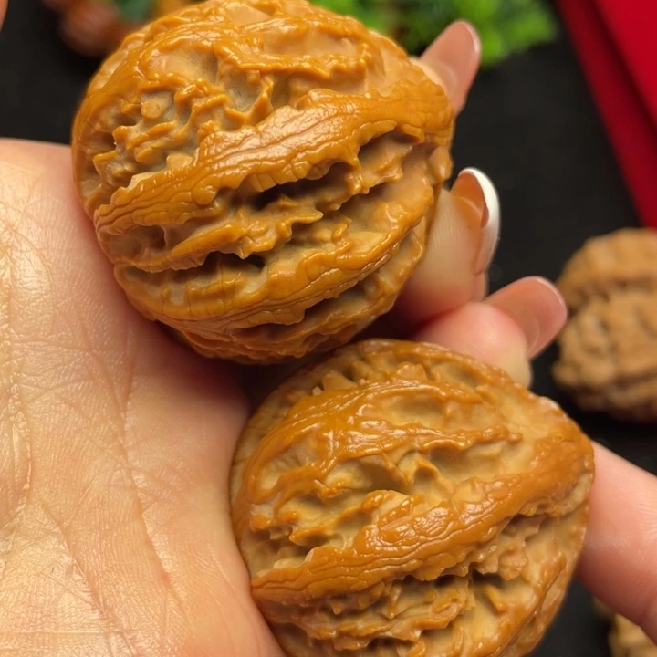 文玩核桃吊坠秦岭山脉核桃