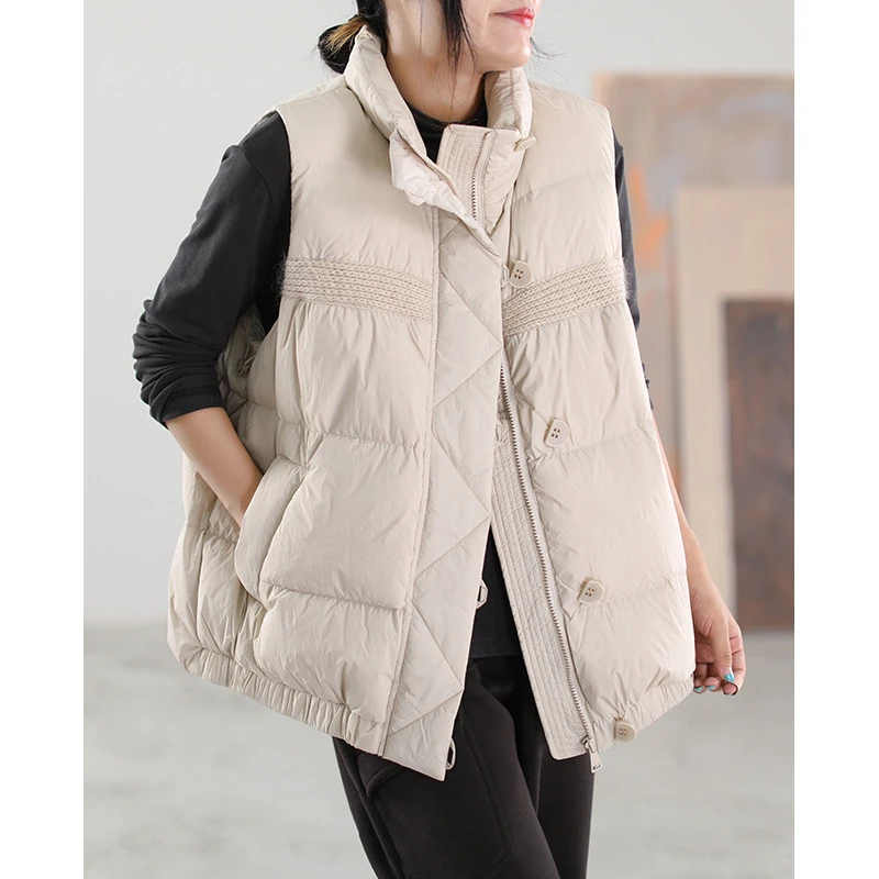 【郡梵纪/JVFAMJN】气质文艺韩版宽松修身韩版马甲