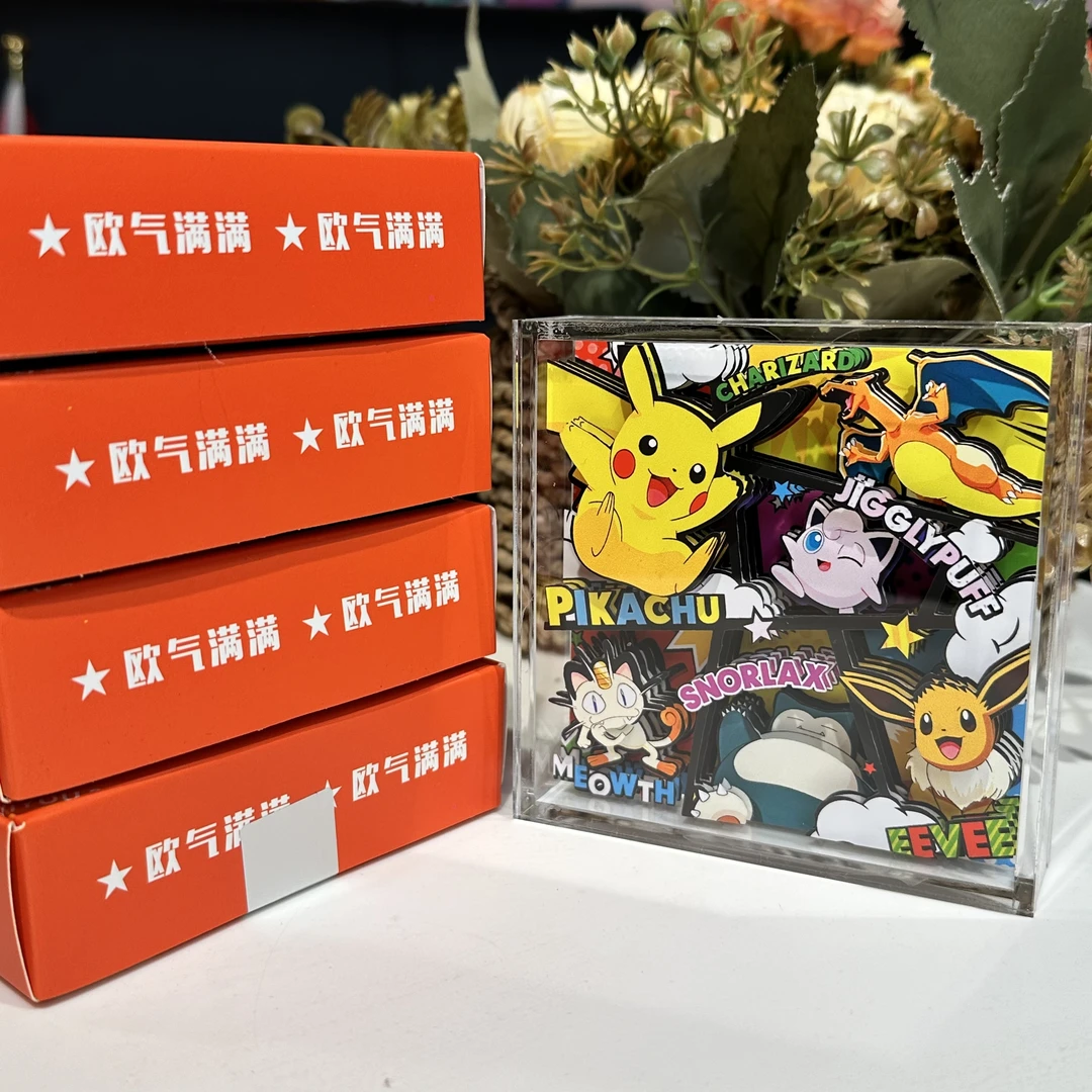 【现场代拆】【许愿玩法】YIYOU-OF系列立体纸艺3d动漫水晶砖