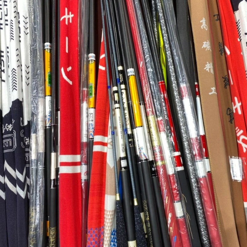 J4ソジペ断码库存竿 瑕疵竿 处理钓鱼竿4.5米5.4米6.3米7.2米8.1米