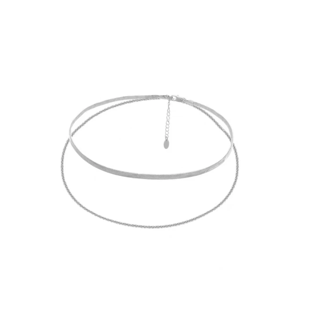 合金树脂项链 FIINAL《璀璨》女士百搭休闲项链金属