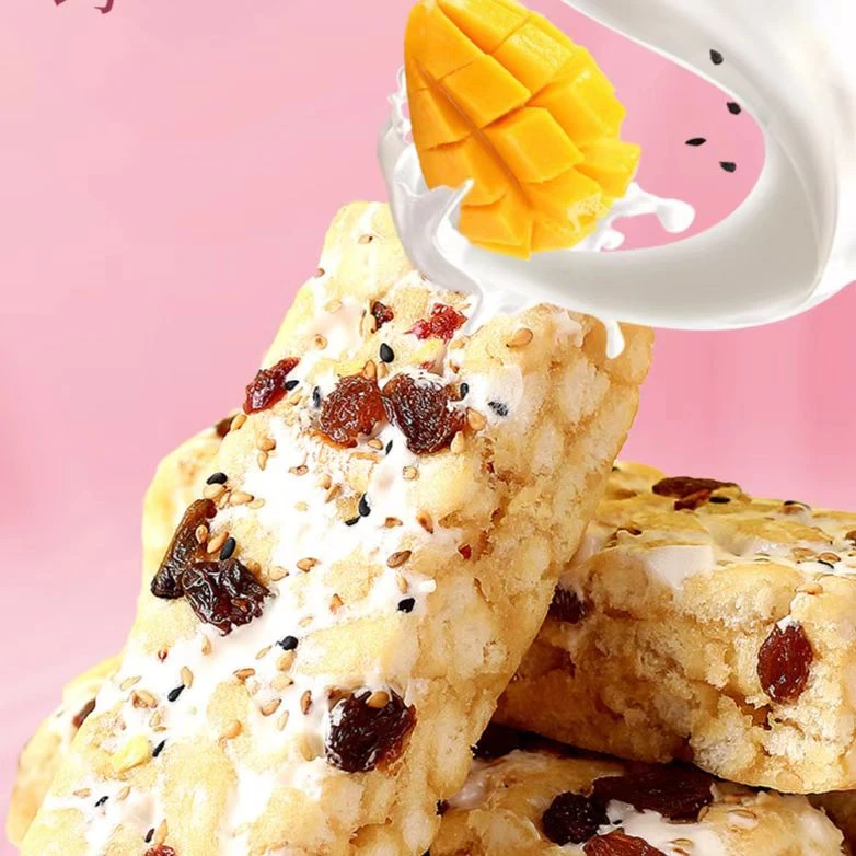 网红爆款休闲零食代餐美味水果奶盖沙琪玛