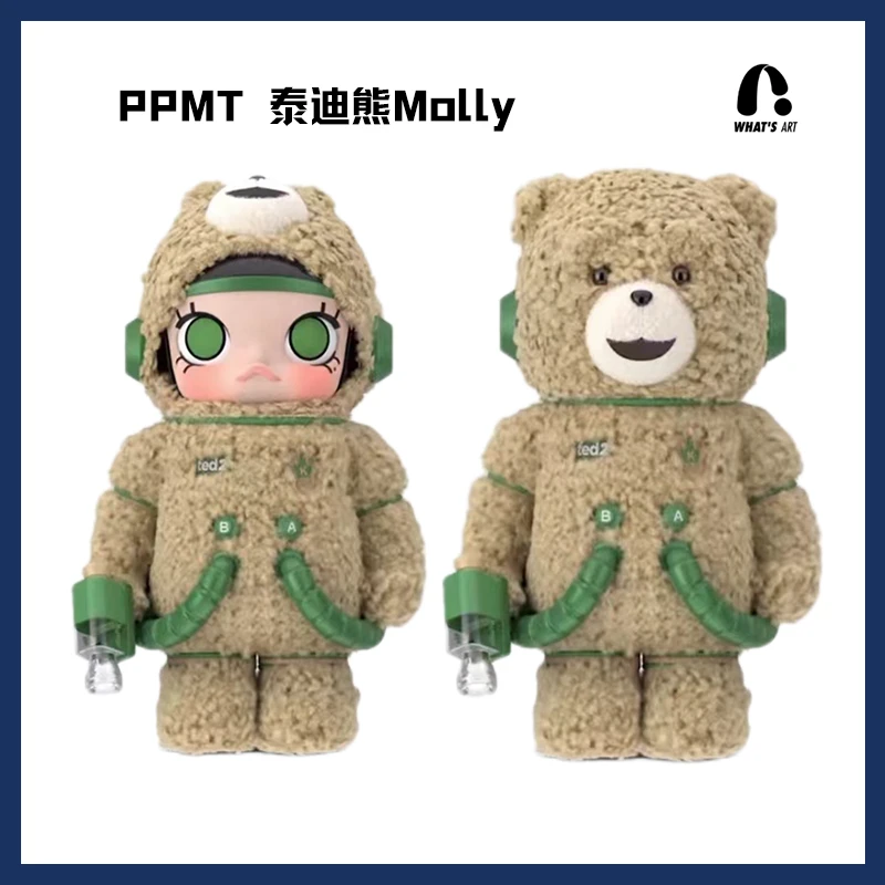 POPMART x 泰迪熊 MEGA space molly 400%潮玩摆件