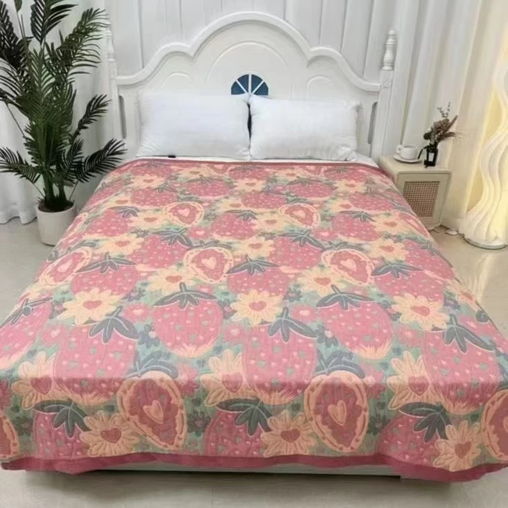 2米草莓毛巾被［王姐自家很好用的床品］链接2