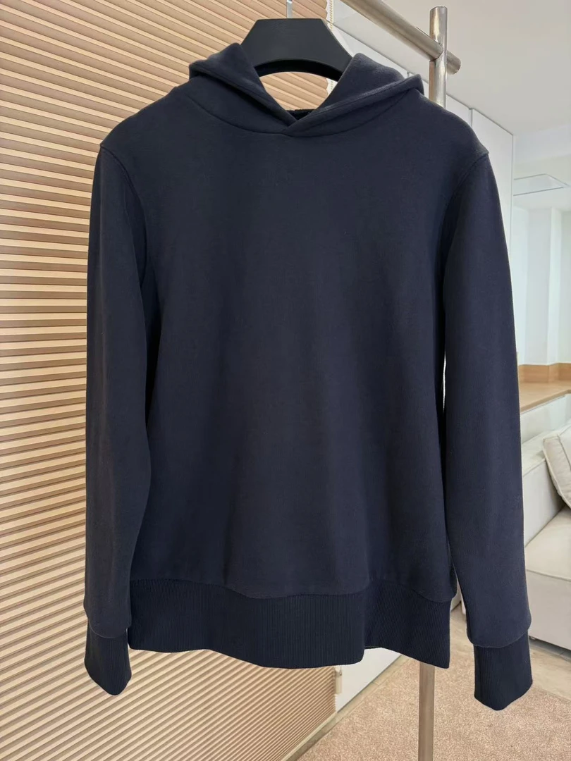 极简内里薄绒保暖不臃肿套头卫衣