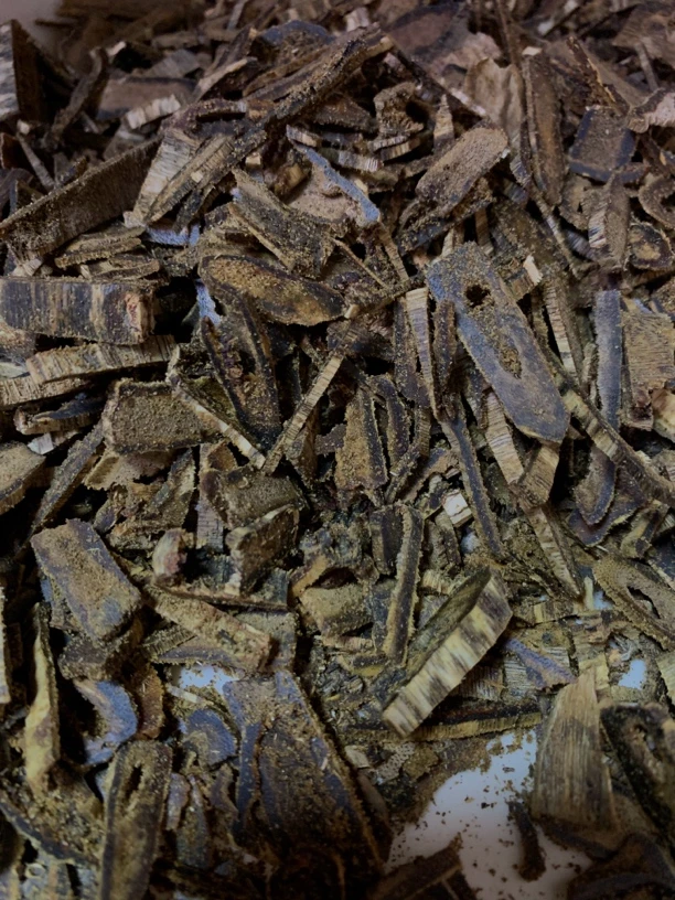 高油脂海南虎斑棋车珠边角料 部分可以沉水 30克