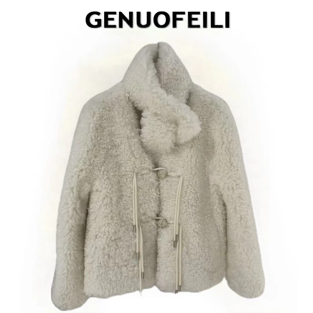 2024新款米白新中式国风气质简约短外套