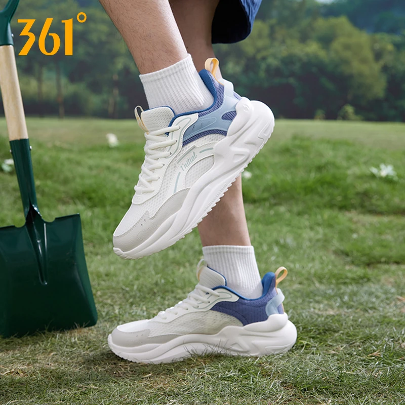 361°【云舒3】春季新款舒适缓震百搭轻便透气时尚低帮休闲鞋