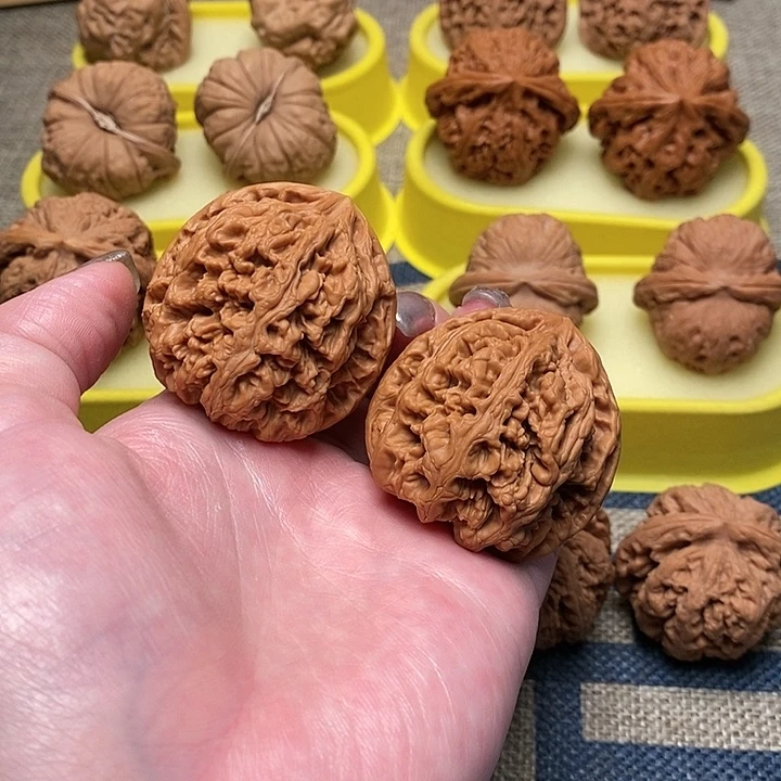 文玩核桃把件5号粗筋44-43-42