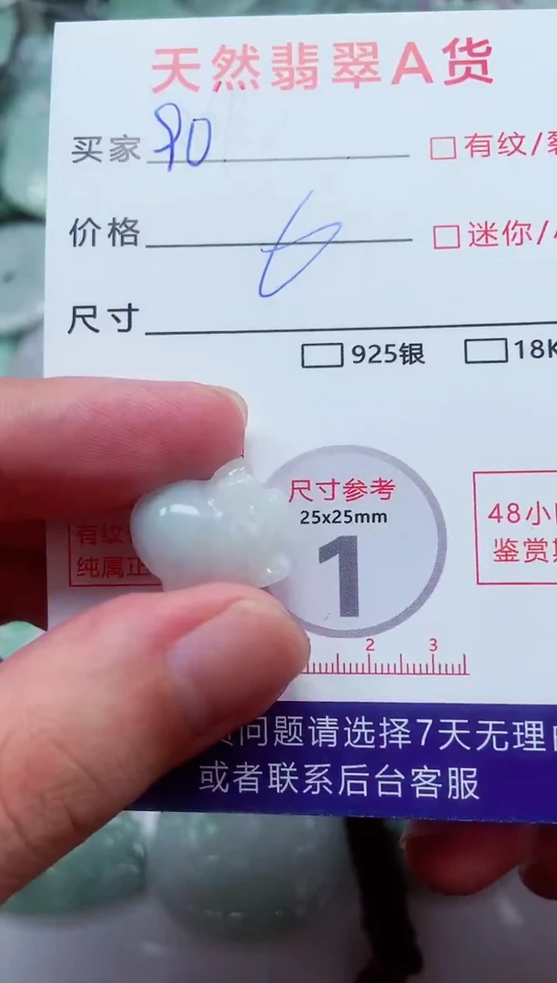【闪购商品】翡翠颈饰未镶嵌玖兒翡翠 90
