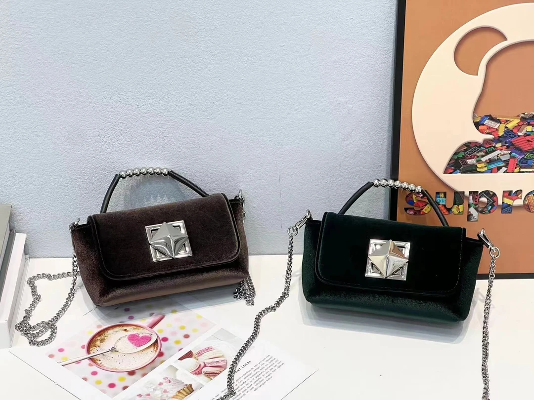 2024新款轻松手拎斜挎单肩可爱网红包包轻奢女生单肩包23276