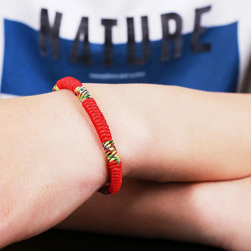 红绳手链男女保平安求健康老人大人孩子吉祥礼物纳福送朋友送家人