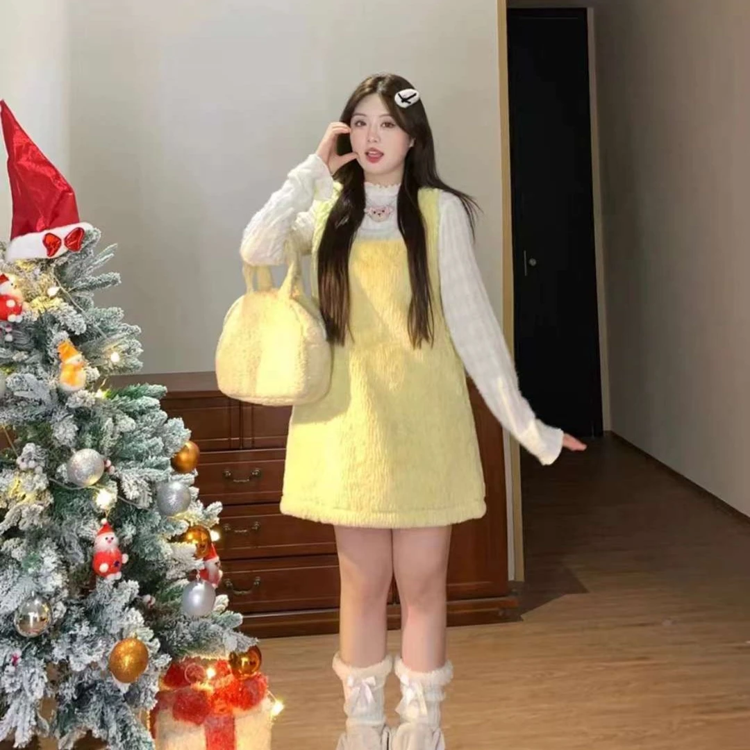 圣诞显瘦时尚套装