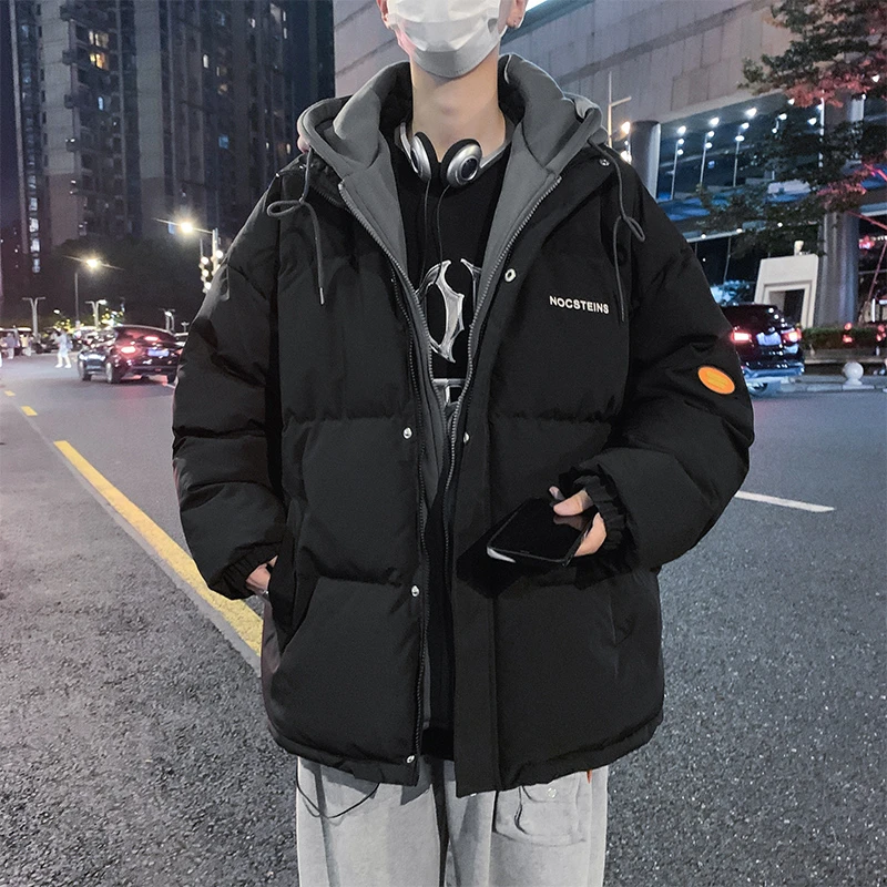 宽松棉服男士2023新款棉衣棉袄子面包服冬装外套男生运动加棉情侣