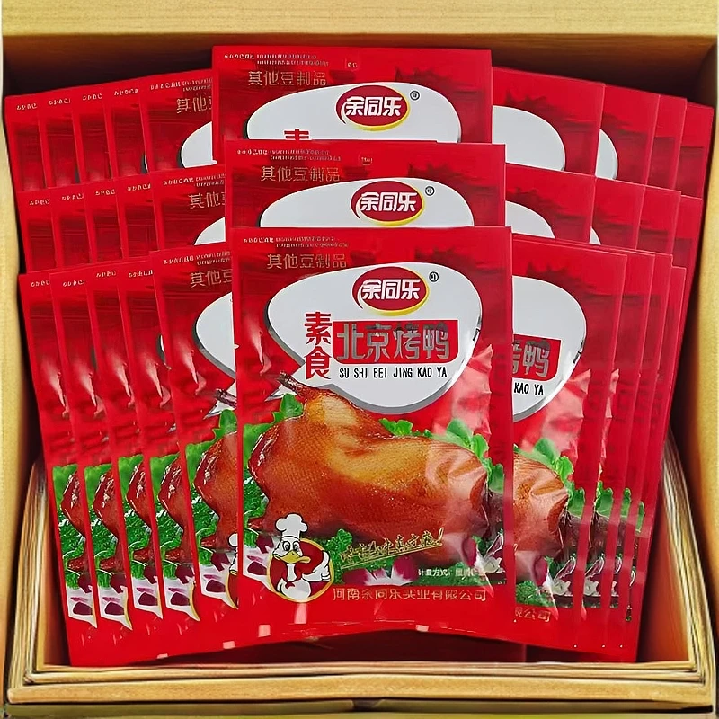 余同乐素食北京烤鸭8090后校园童年儿时记忆年怀旧甜辣解馋零食