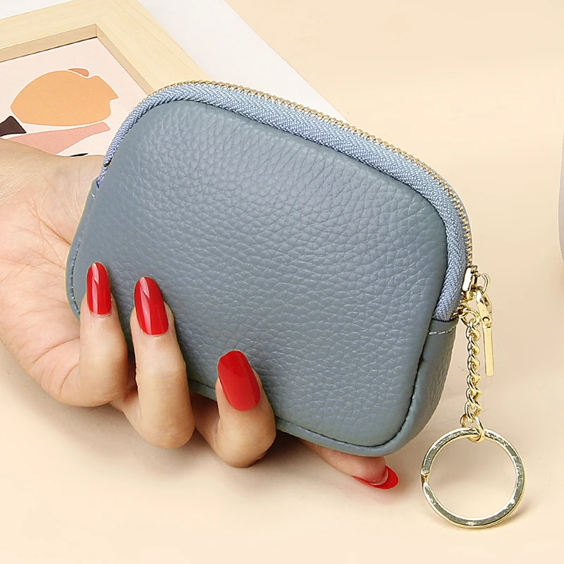 2024新款迷你小包软皮手拿拉链小钱包女收纳钥匙包硬币零钱包卡包