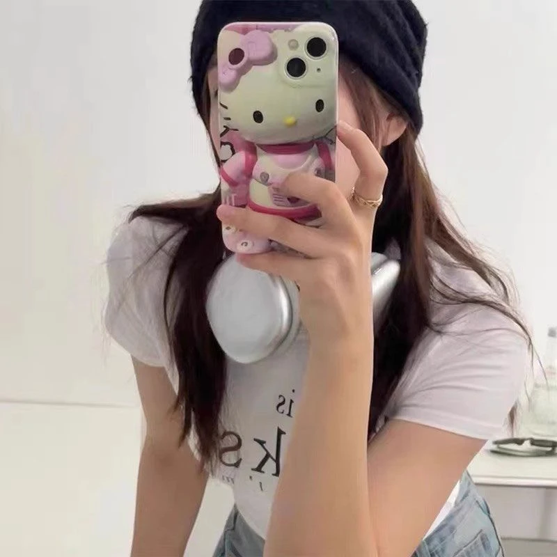 hellokitty手机壳苹果16promax手机壳iPhone15双层14Pro菲林13Plu
