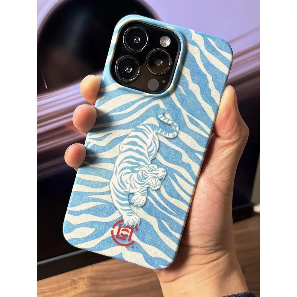 天壳老虎适用苹果16promax手机壳iPhone15双层14Pro菲林