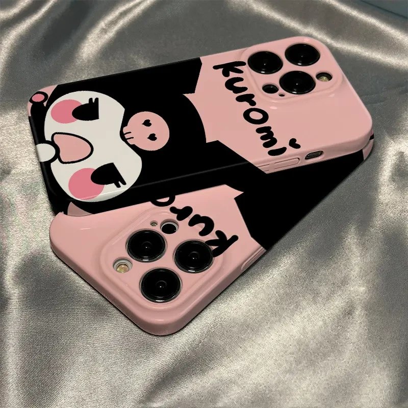 库洛米5F适用苹果16promax手机壳iPhone15双层14Pro菲林