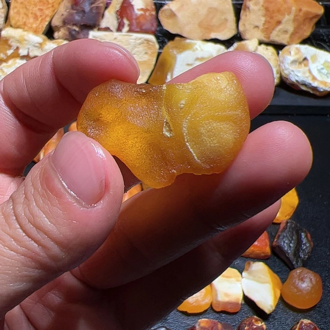 【闪购商品】定制琥珀未镶嵌❥****