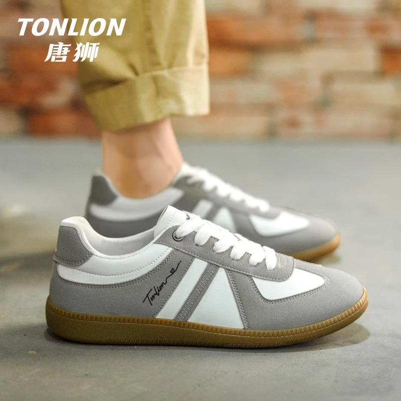 唐狮德训鞋男款春季运动休闲板鞋男士小白鞋2024新款百搭轻便潮鞋
