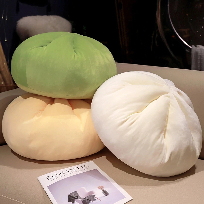 大肉包子抱枕小笼包腰枕沙发床头靠垫男女生睡觉宿舍床上枕头创意