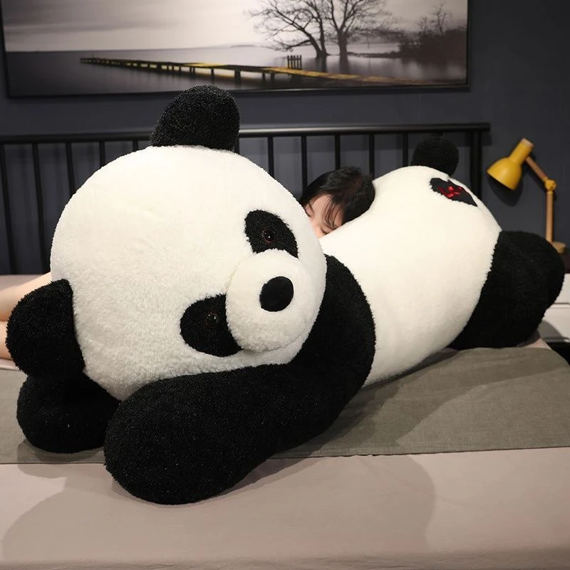 熊猫仿真一模一样毛绒玩偶公仔生日礼物女送女生抱枕娃娃送男朋友