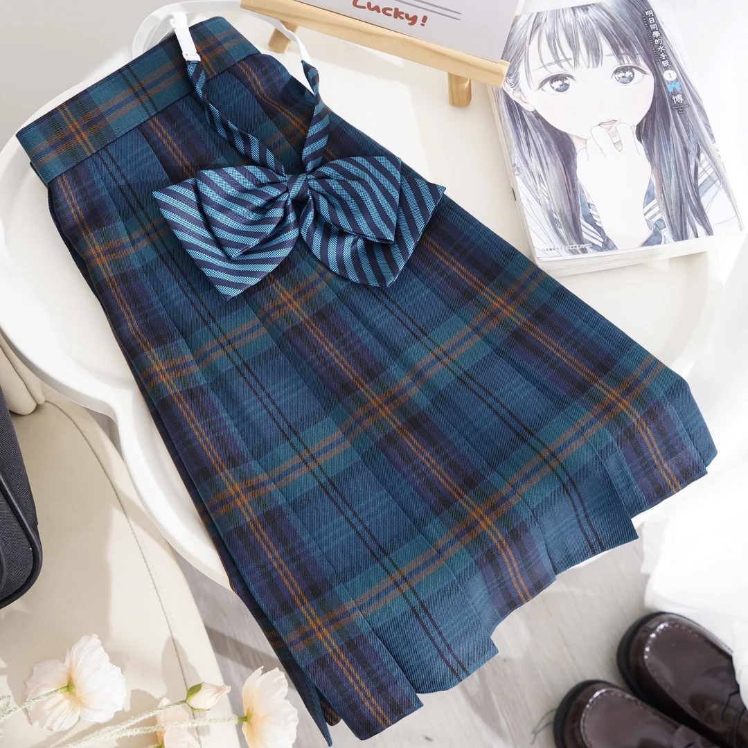 【雀羽】 新款TR面料 少量现货 原创正统JK制服格裙学院风拍毕业照