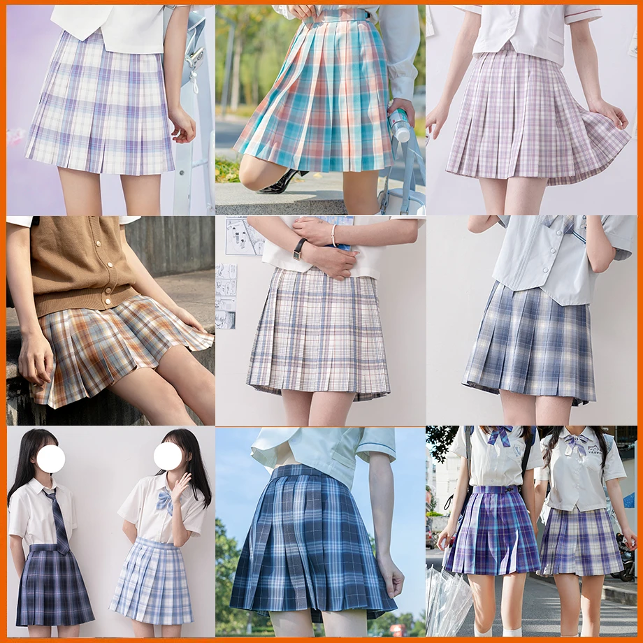 【预售定制尺码】【买二送一】瞳福掌柜原创正统JK格裙