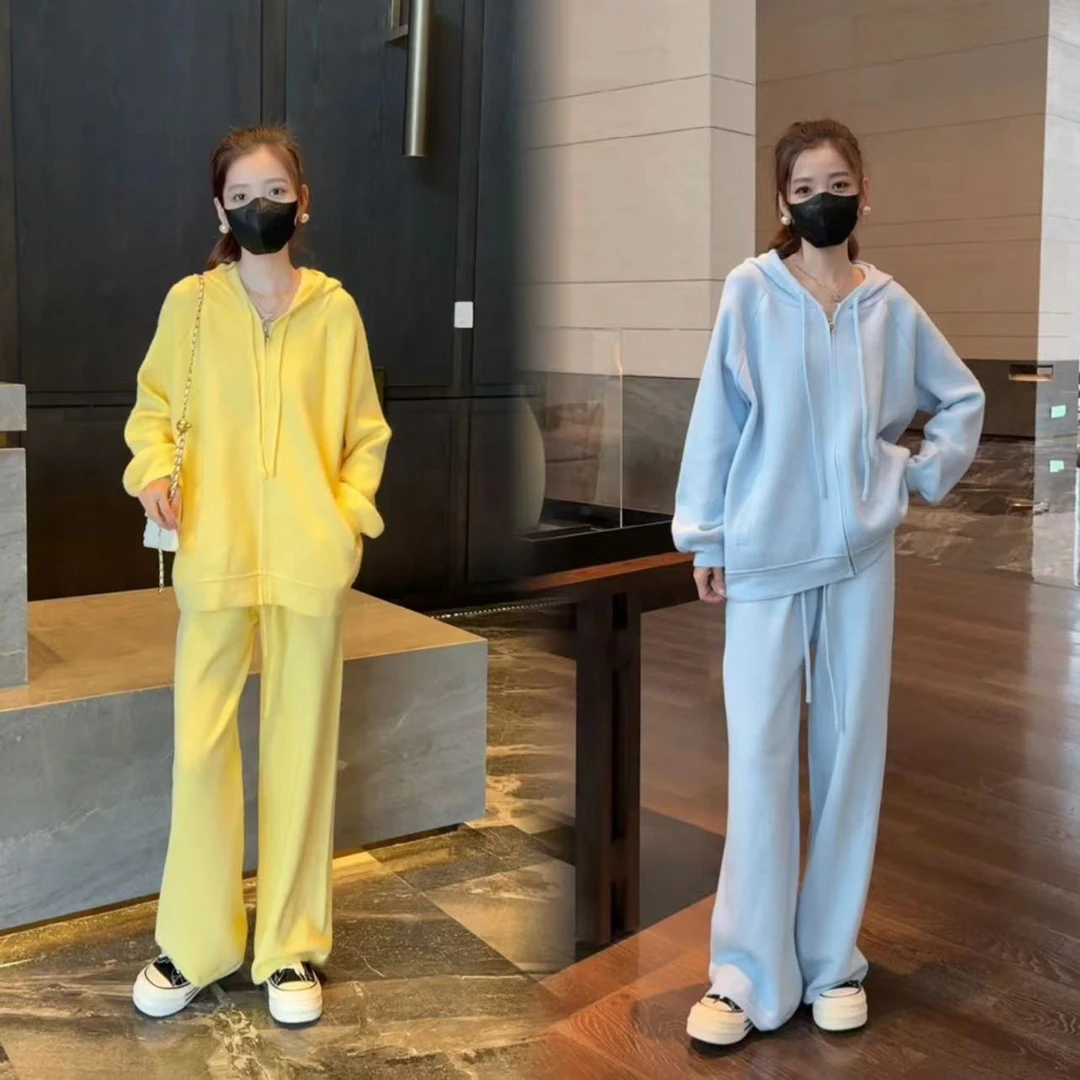 秋冬时尚气质休闲轻奢减龄设计感两件套