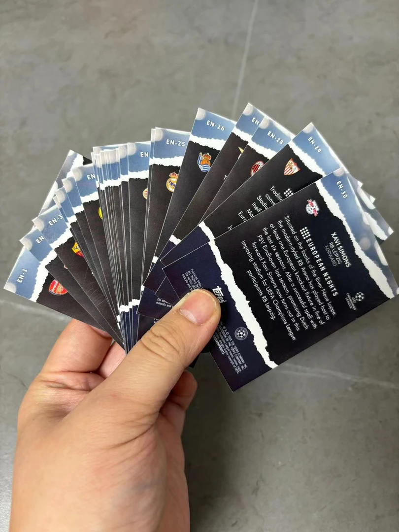 2024欧洲杯之夜 ucc全套特卡 30张 亚马尔 rc 姆巴佩哈兰德球星卡