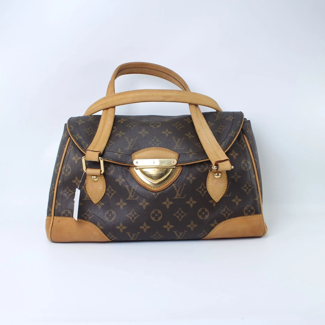 90新 LouisVuitton/路易威登 经典老花曼哈顿手提腋下包SR1097