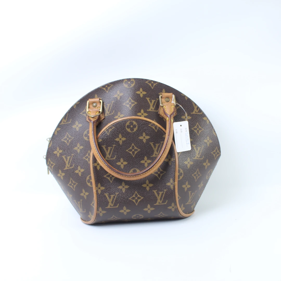 95新 LouisVuitton/路易威登 老花小号河蚌手提腋下包SP1918