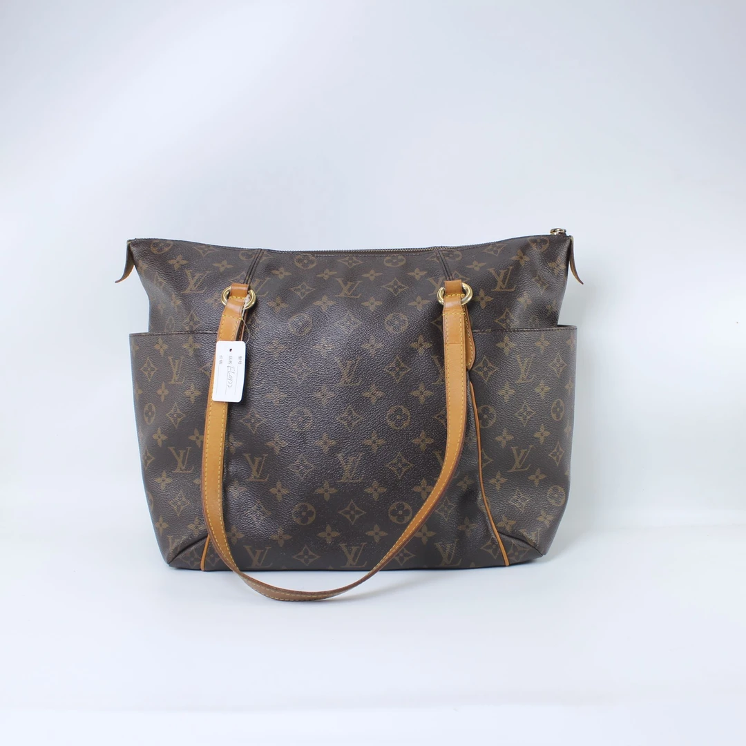 95新 LouisVuitton/路易威登 老花中号奶粉单肩腋下包FL0152