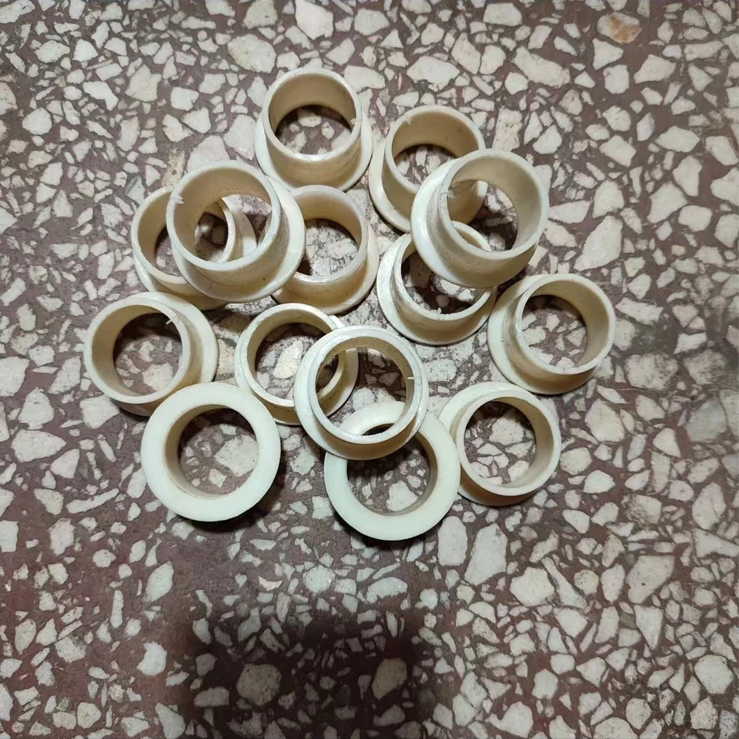 雷沃收割机配件RG50/60/70拨禾轮两端胶套中间轴尼龙套拍一发4个