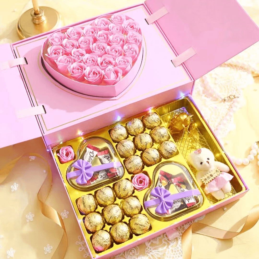 Dove/德芙1情人节礼物巧克力制品甄选礼盒送女友老婆节日爱浪漫