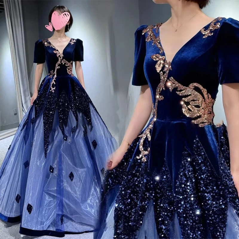 特大码胖mm晚礼服胖妹妹显瘦成人礼遮肚高级感200斤加肥加大女孩