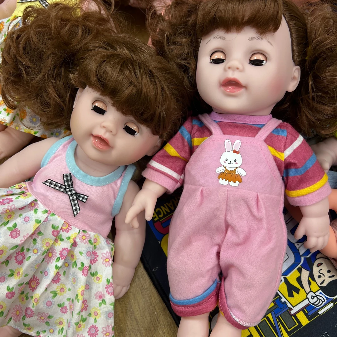 仿真洋娃娃玩具婴儿女孩公主软搪胶布娃娃逼真睡眠洋娃娃女孩玩具