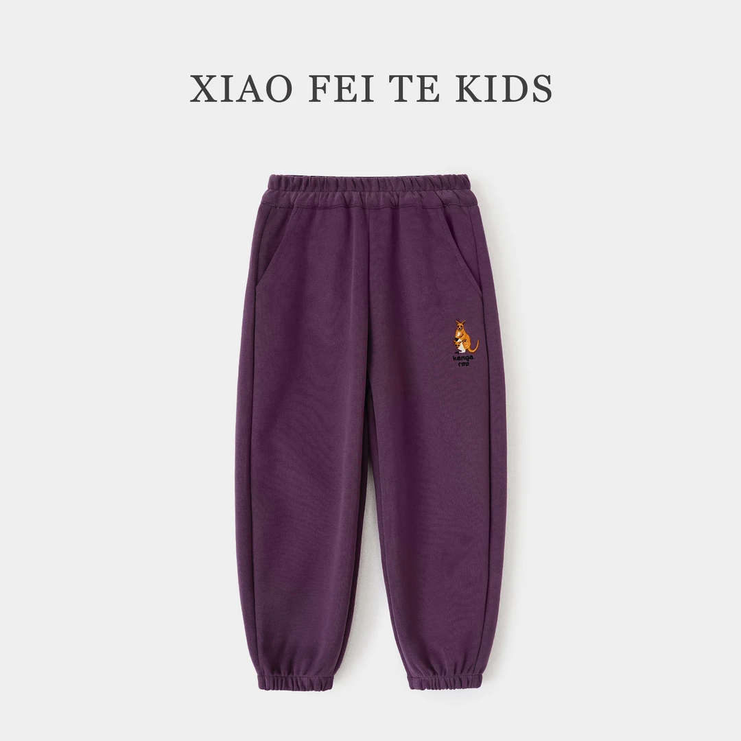 小菲特女童秋装长裤洋气休闲裤儿童运动裤卫裤HNKQ42760