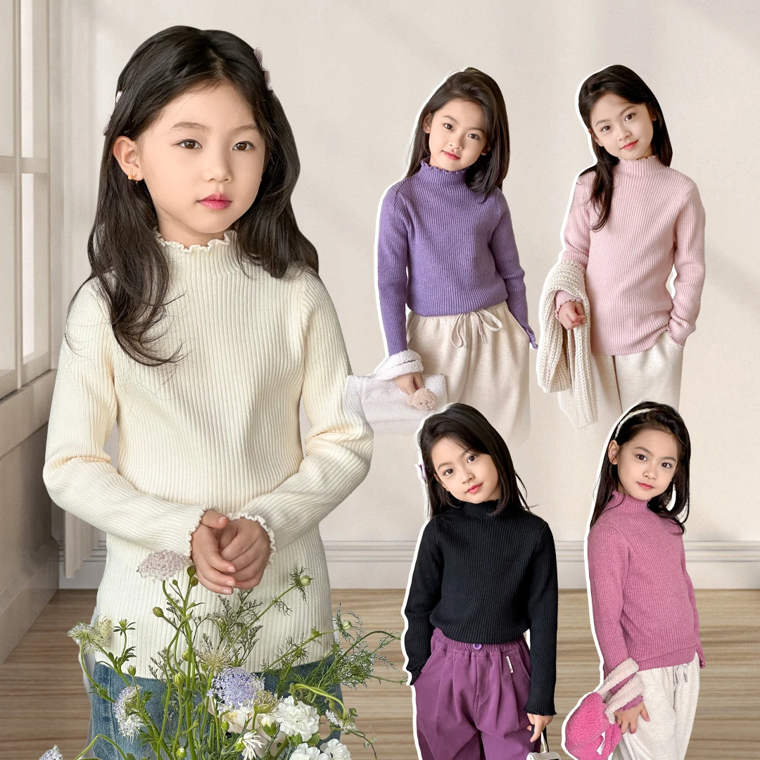 小菲特冬季新款女童装6-12岁女宝宝中大童儿童休闲毛衣MFYD41599