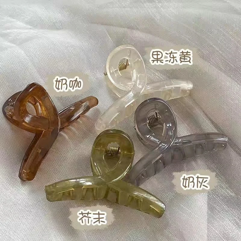 含藏可爱小抓夹半扎头小号发抓催发夹子网红夹子