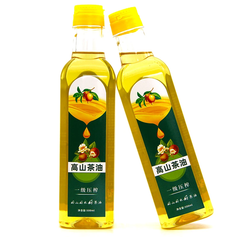 山茶油 广西桂林龙胜特产 农家物理压榨 高山茶籽油 500ml