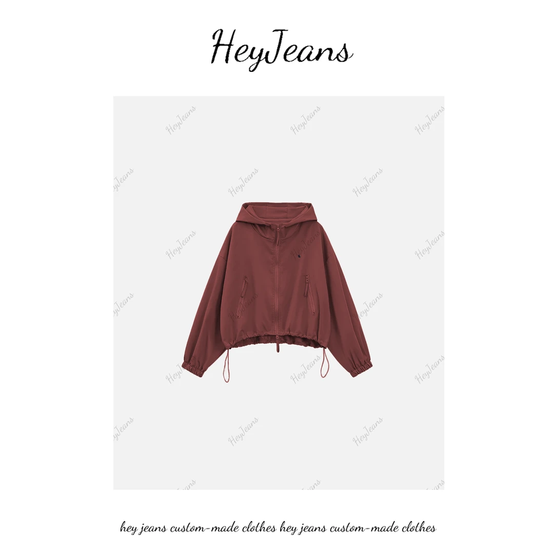 HEY+JEANS新款休闲高级感夹克外套上衣~冲锋衣  防风