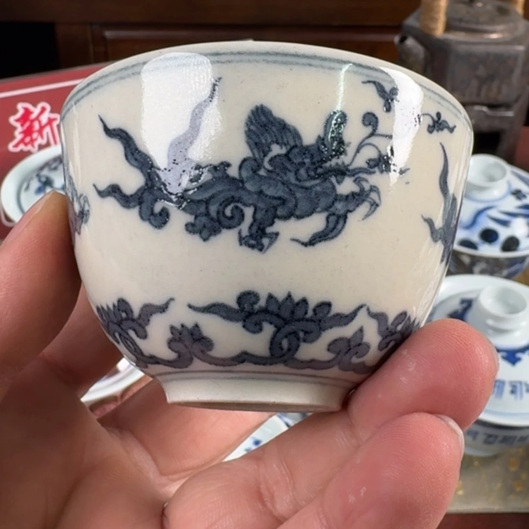 【闪购商品】瓷杯全手工全手绘茶器
