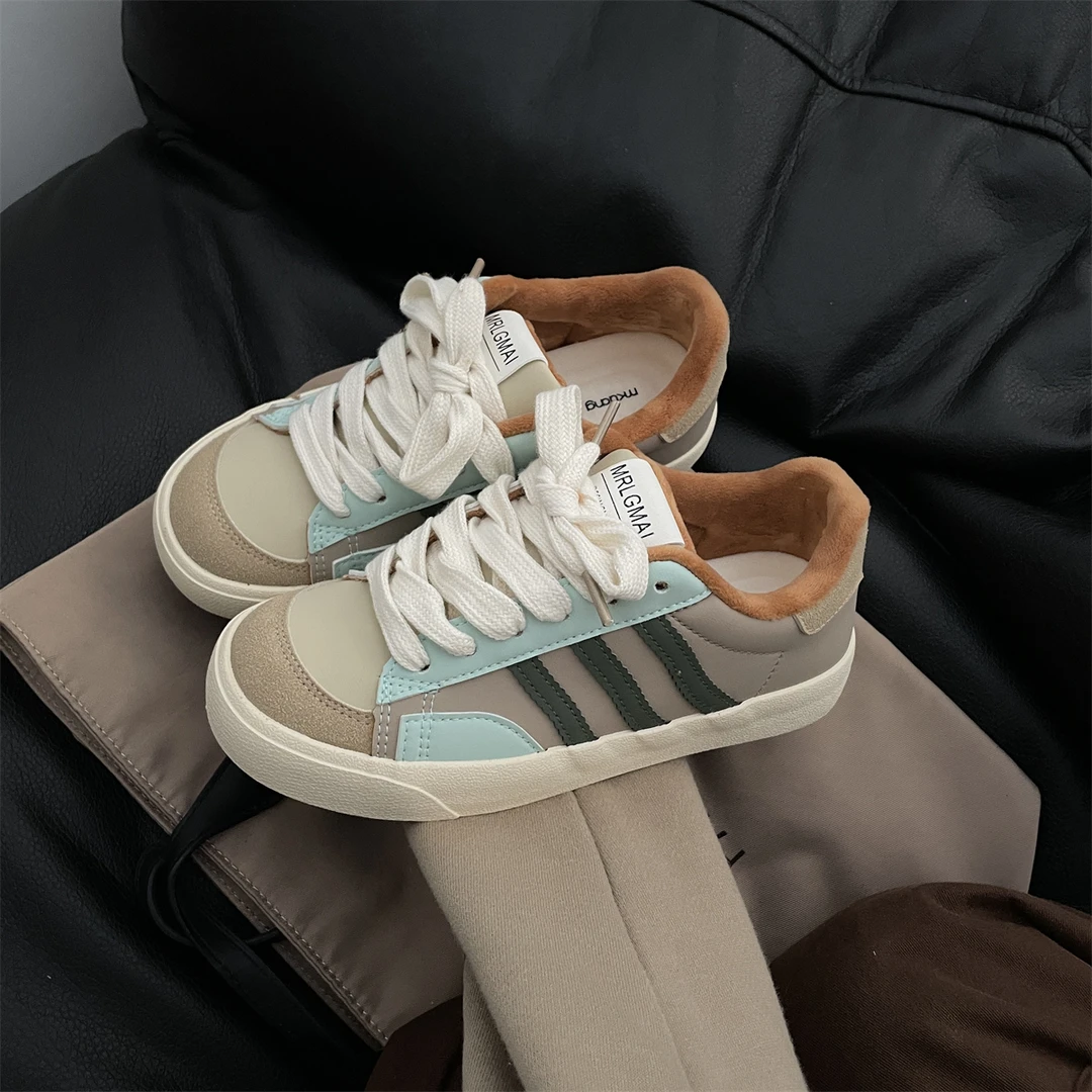 【炸！！！加绒复古德训鞋！ 】休闲百搭运动板鞋