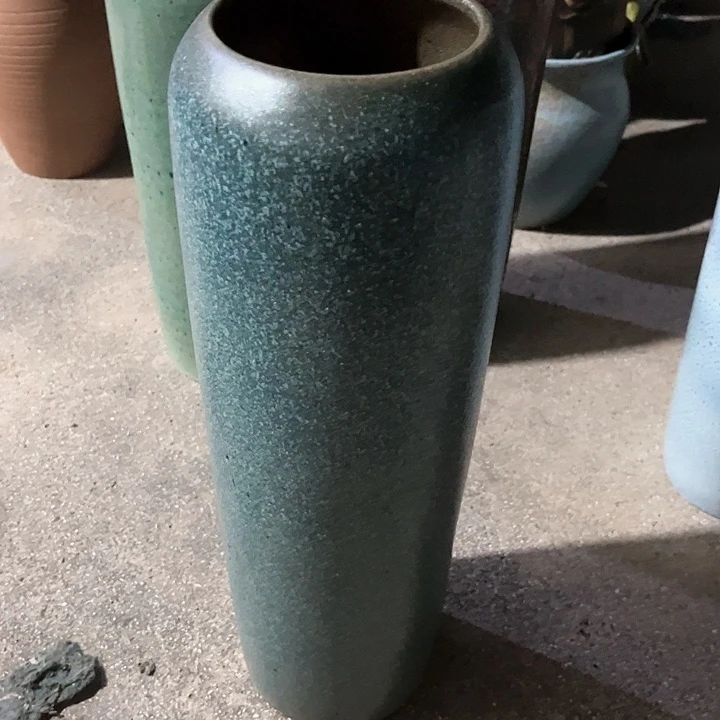 紫砂花盆高50口14一个