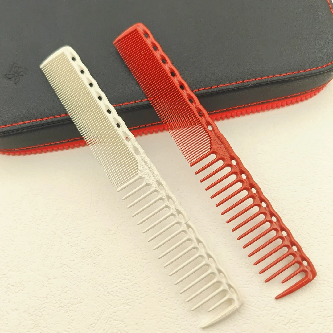 日本YS PARK剪发梳YS-332宽密齿裁剪梳发型师专业理发梳子理发店