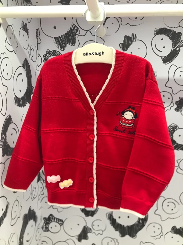 allolugh 24年春款毛衣开衫 CA604