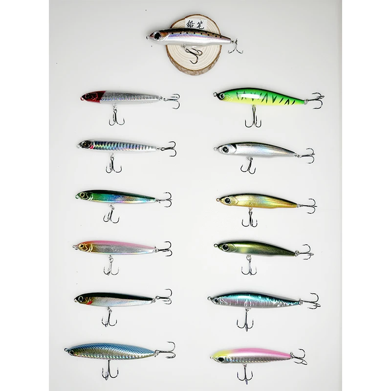 路亚饵按箱卖！满满三箱保底40枚，独立包装精品路亚饵